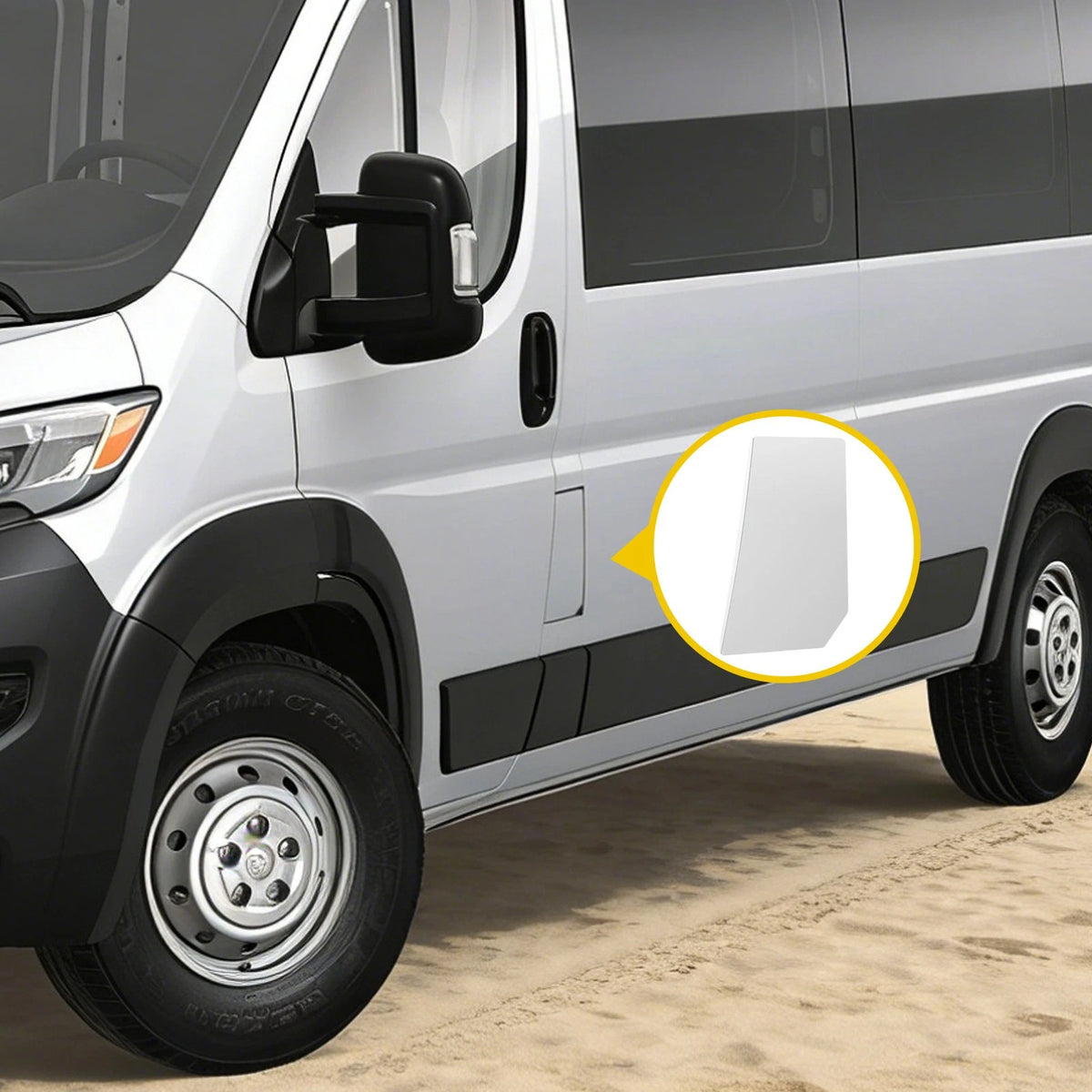 Fuel Door Cove for Ram ProMaster 1500/2500/3500 (2014–2021)