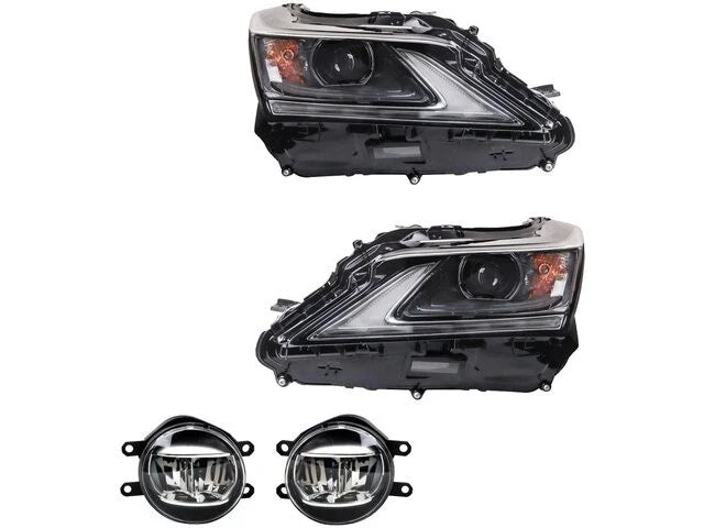 Headlight and Fog Light Kit for Lexus RX350L (2018–2019) 19991TXDF