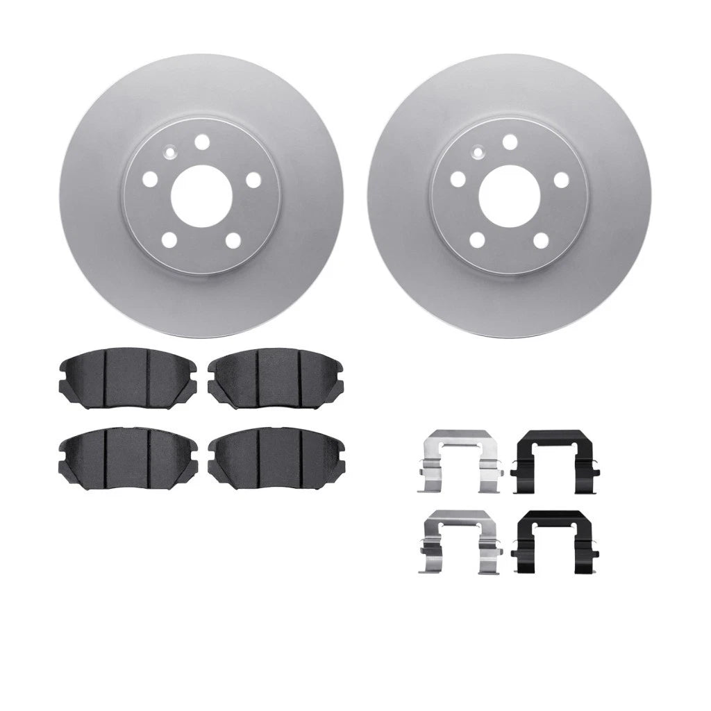 Brake Set for GMC Terrain (2010–2017) ALX-PAU-DF-4612-45004-CLA4