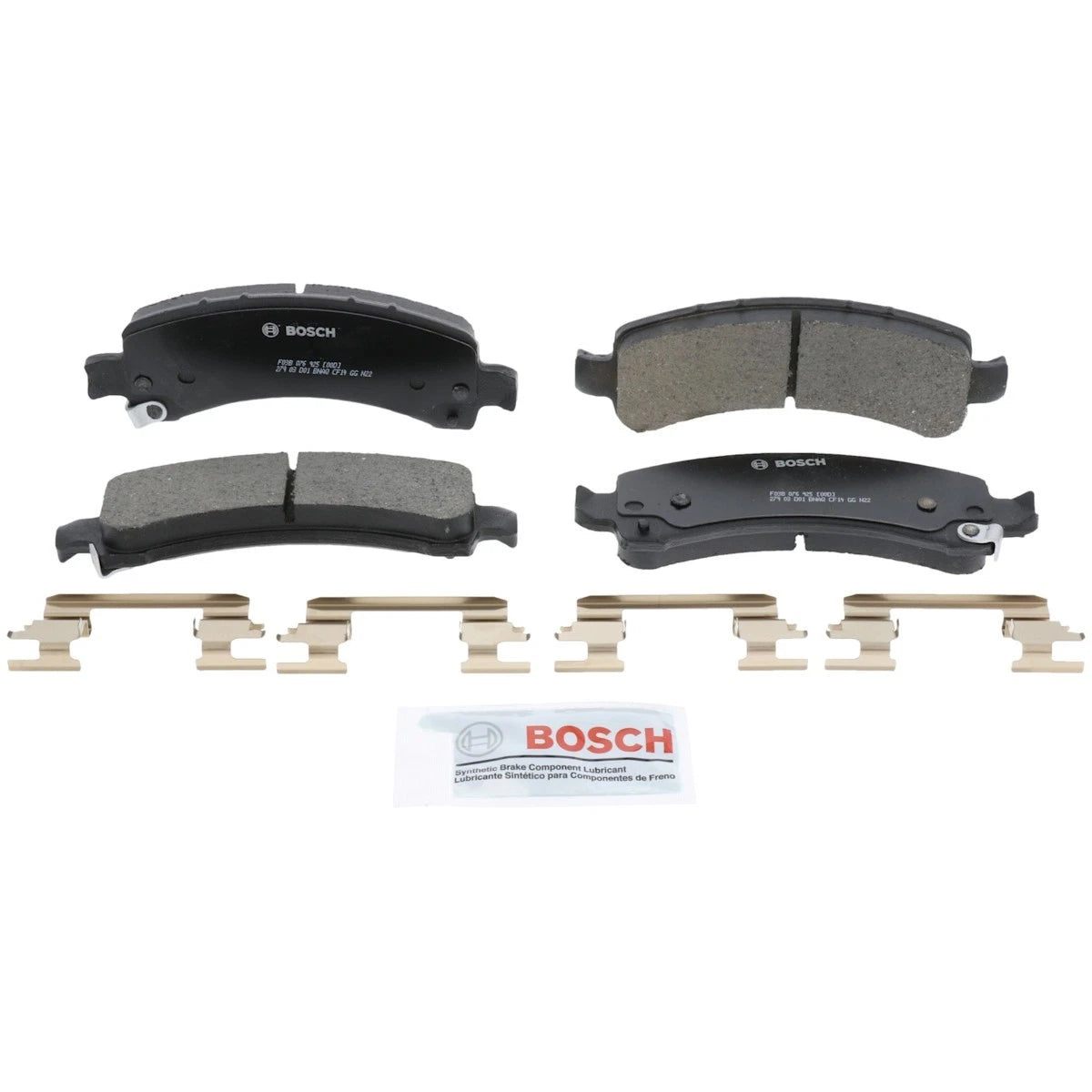 2X Bosch Brake Pad Set Rear for Chevy Express Van SaVana Yukon (2002–2014) BC974A