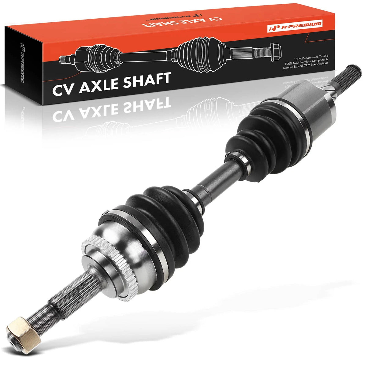 Front Left CV Axle Assembly for Nissan Sentra 1991–1994, 200SX 1995–1997, Tsuru - 391010M816, 3910164Y00, 3910164Y05