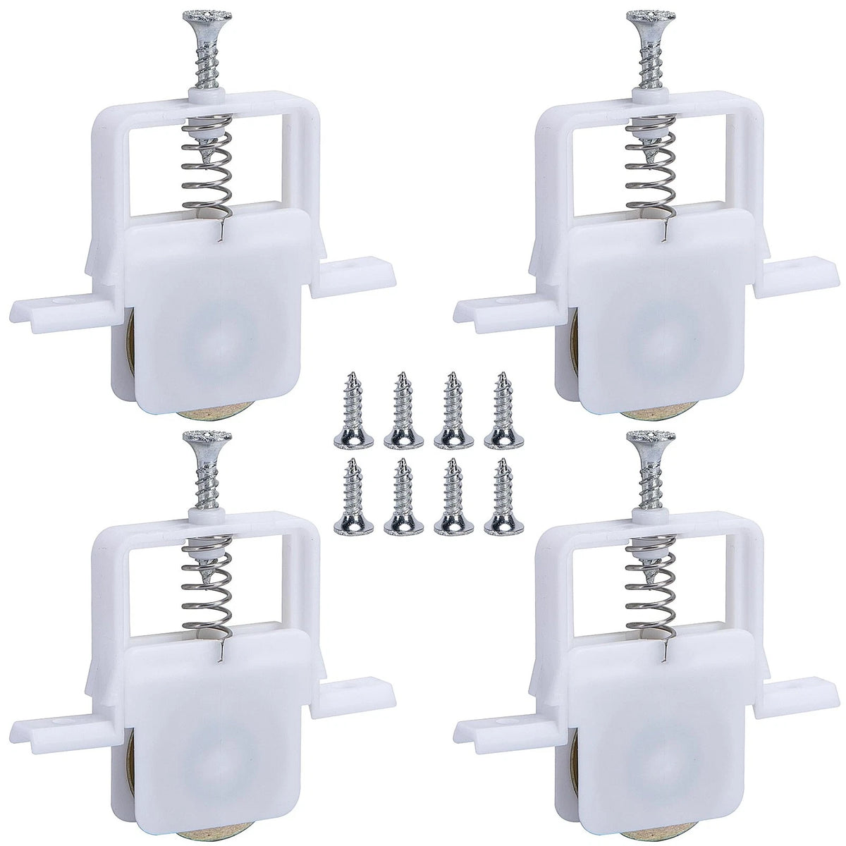 Set of 4 Screen Door Roller Wheels for Sliding Doors