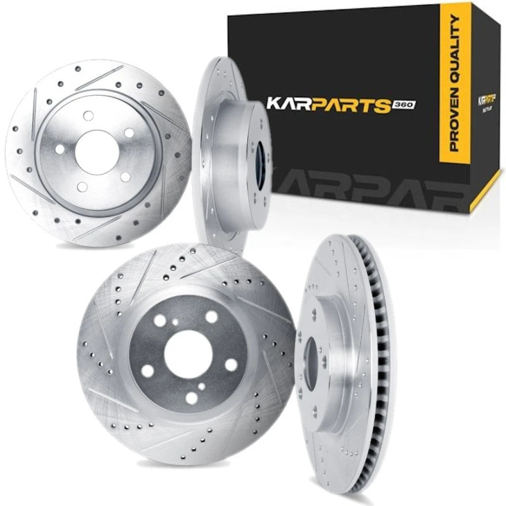 Drilled and Slotted Rotors for Volvo S40 (2004–2011) ALX-PAU-DF-7004-27023-CLA1