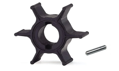 Water Pump Impeller with Pin for Suzuki Marine Outboard DF 2.5 HP (2000–2023) 17461-97JM0