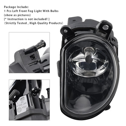 Left Driver Side Front Bumper Fog Light for Audi A8 D3 (2004–2007) 4E0941699A