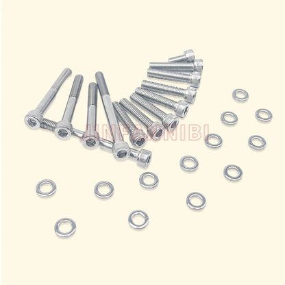 Engine Stainless Steel Bolt Screw Kit for Honda Sportrax 400 TRX400EX (1999–2008)