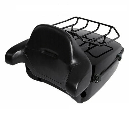 Trunk Pad Mount Rack Light Speakers for Harley Touring Road Glide (2014–2026)