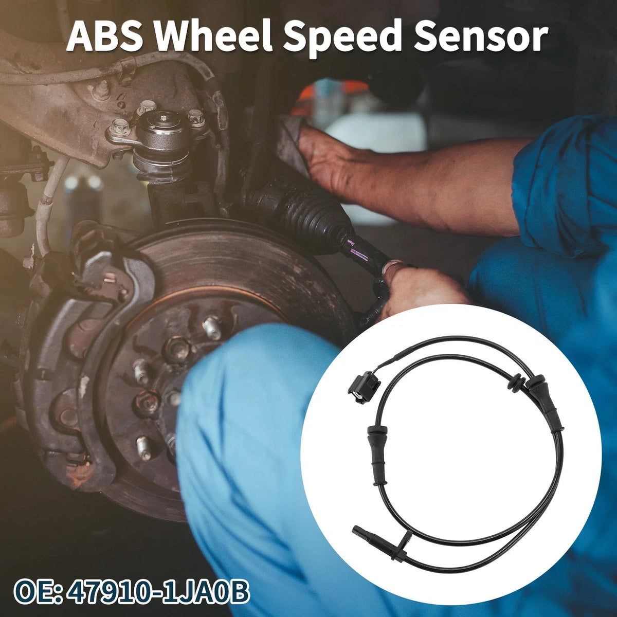 ABS Wheel Speed Sensor No. 47910-1JA0B for Nissan Quest (2011–2017)