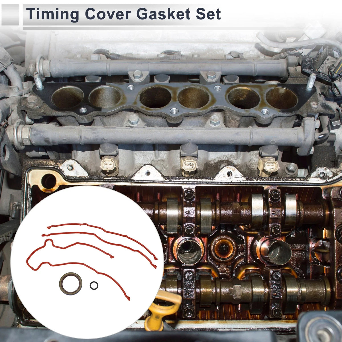 Timing Cover Gasket Set TCS460101 for Ford GT (2005–2006)
