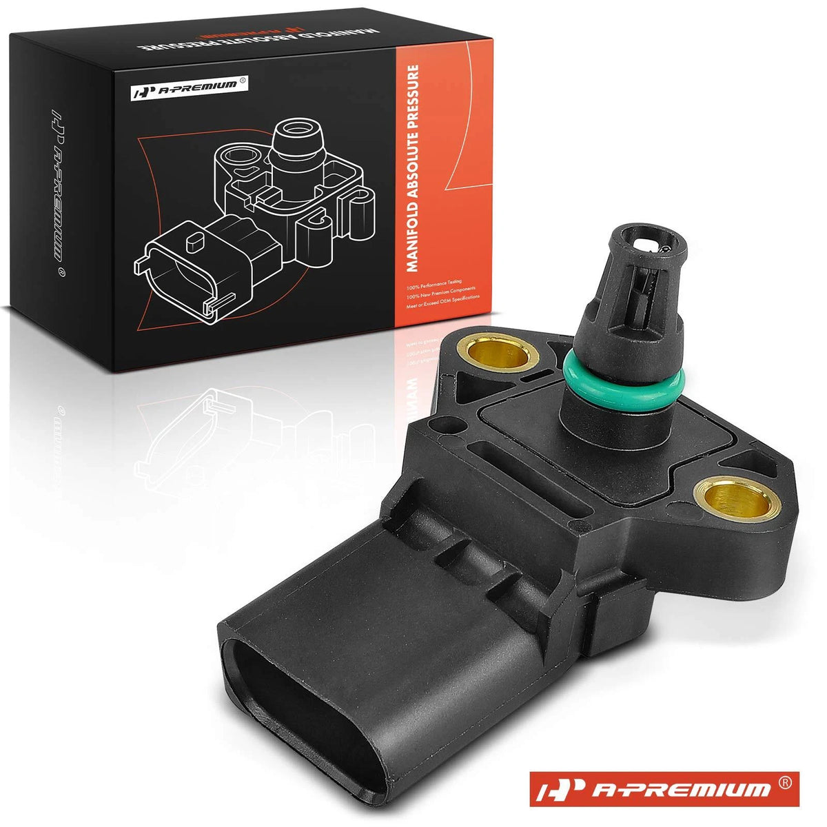 A-Premium Air Intake Temperature Sensor for Audi TT RS Quattro (2018–2022) 0281006059, 03K906051, 65082040001, V10721511