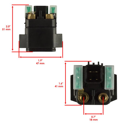 Starter Solenoid Relays for Suzuki V-Strom XT DL1000 (2018–2019) 31800-06G00, RE1095 - MA