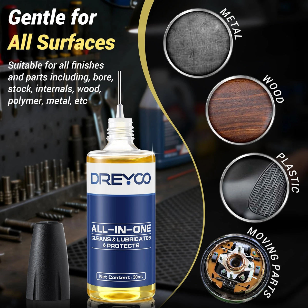 Gun Cleaning Oil and Lubricant for Firearm Maintenance
