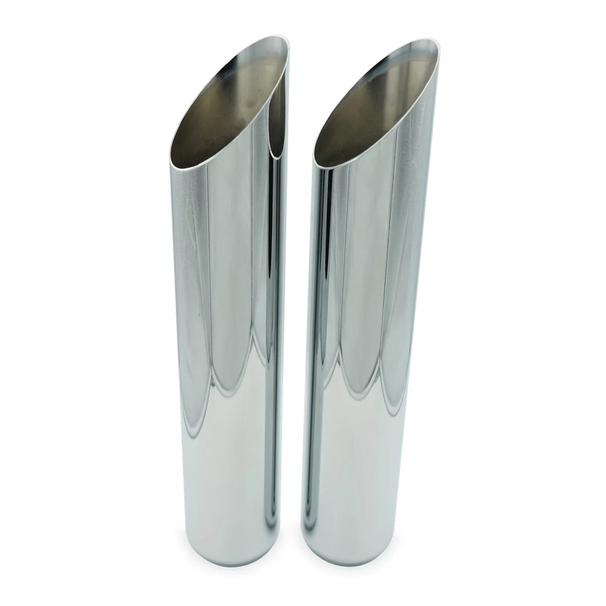 Dual Exhaust Kit for Chevy Blazer (1992–1994) 2.5" 2 Chamber Slash Tips