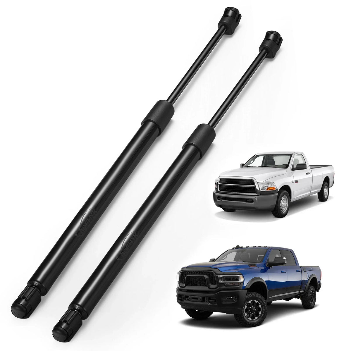 2Pcs Hood Lift Supports Shocks Struts for Ford F-250 F-350 F-450 (2017–2021)