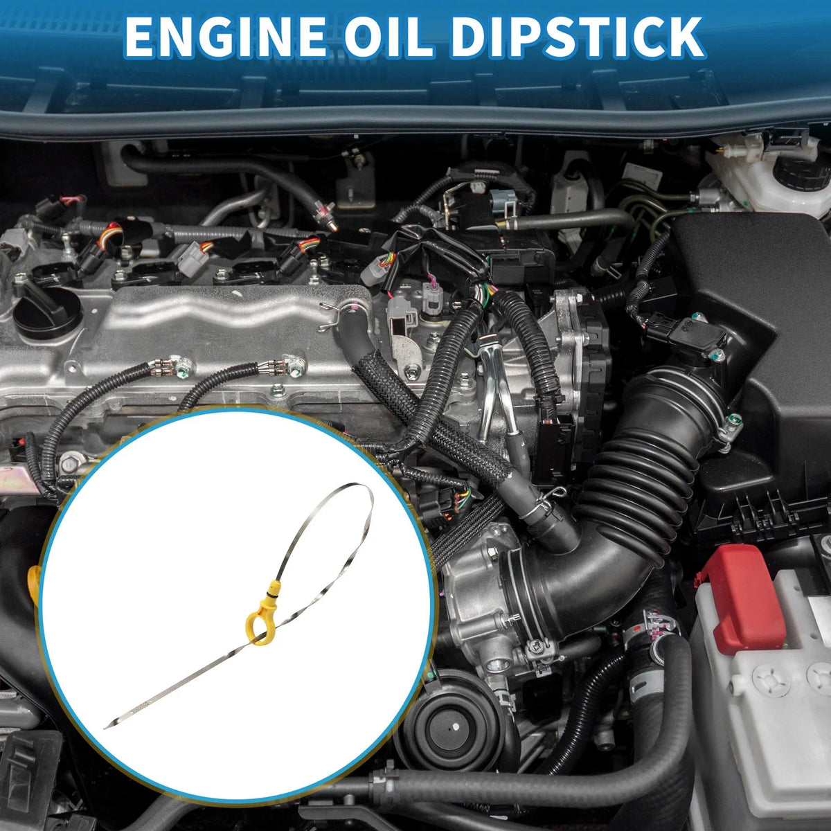 Engine Oil Dipstick No. 3M4Z6750AC for Ford Escape 2.0L (2003–2004)
