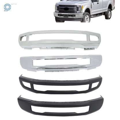 Front Bumper for Ford F250 F350 (2017–2019) W/ Fog Lamp Holes
