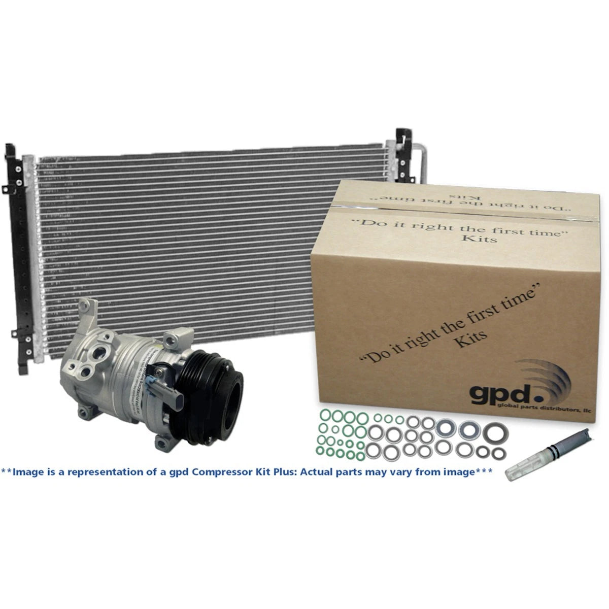 A/C Compressor with Clutch for Honda Ridgeline (2006–2008) 9642912A, REPA191121
