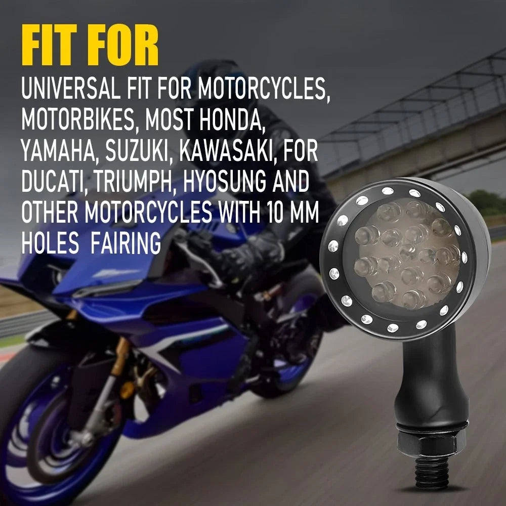 LED Blinker Turn Signals for Yamaha V Star 250 650 950 1100 (2000–2023)