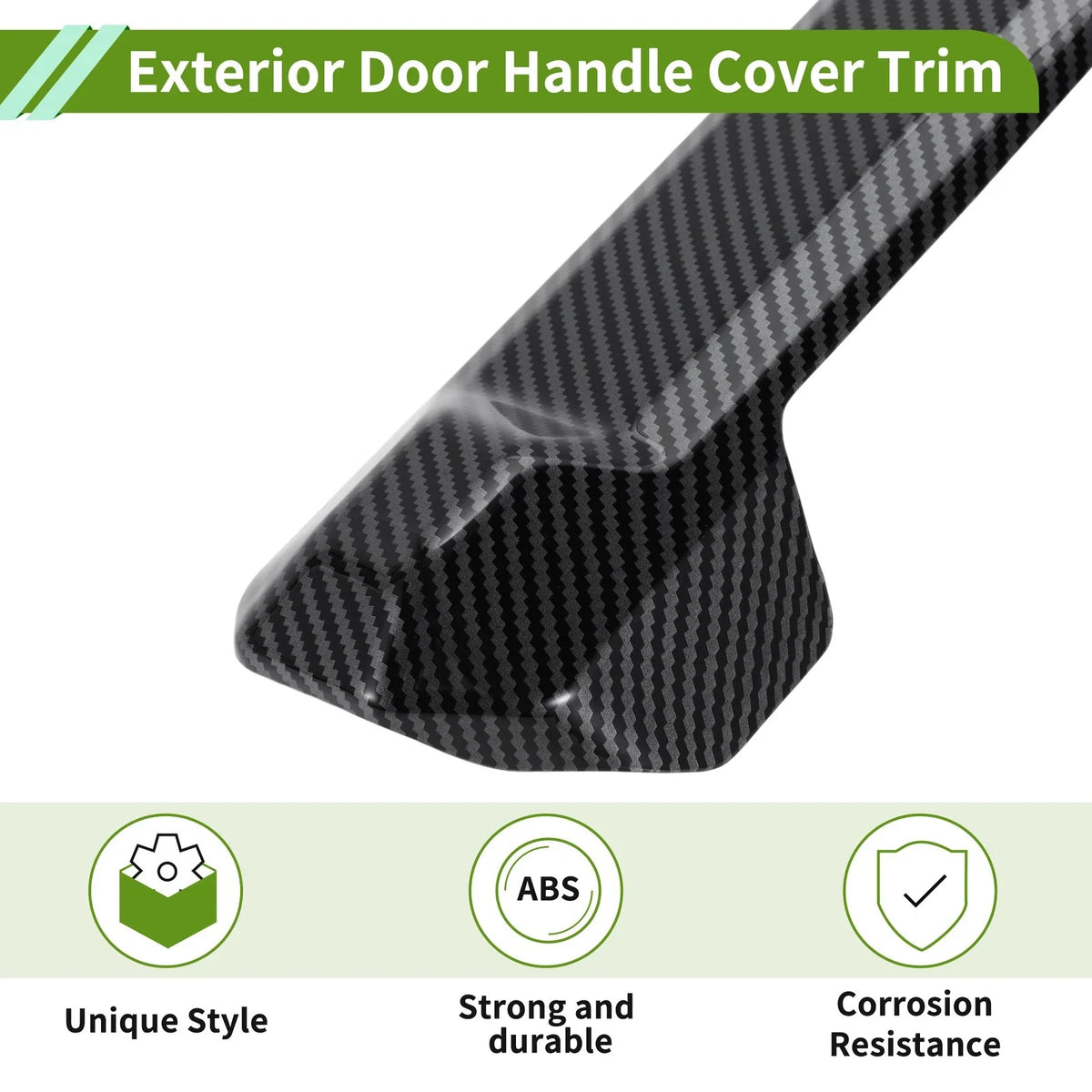 Exterior Door Handle Cover Trim for Toyota Tundra (2022–2025) ABS 1Pc