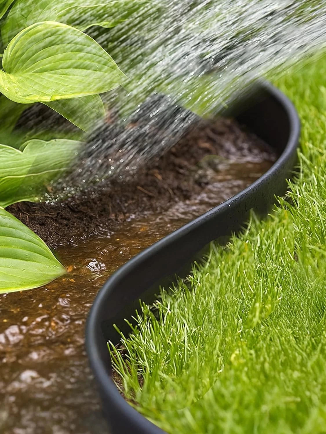 2X 33ft No Dig Landscape Edging Border Kit - 2" Tall Flexible Yard Border