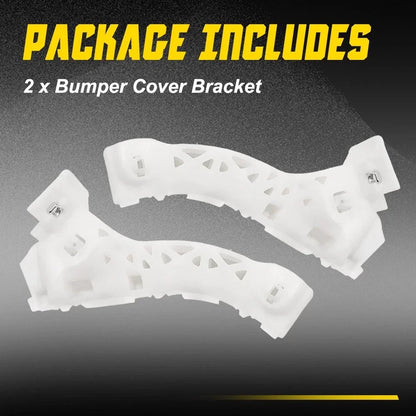 Set of 2 Front Bumper Retainer Brackets L&R for 2005 Mazda 3 SP23 Sedan OE