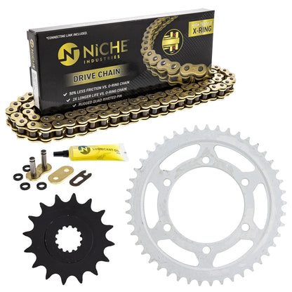 Sprocket Chain Set 16/45 Tooth for Yamaha YZF R6 (MK1004990, 519-KCS1462K-K001)