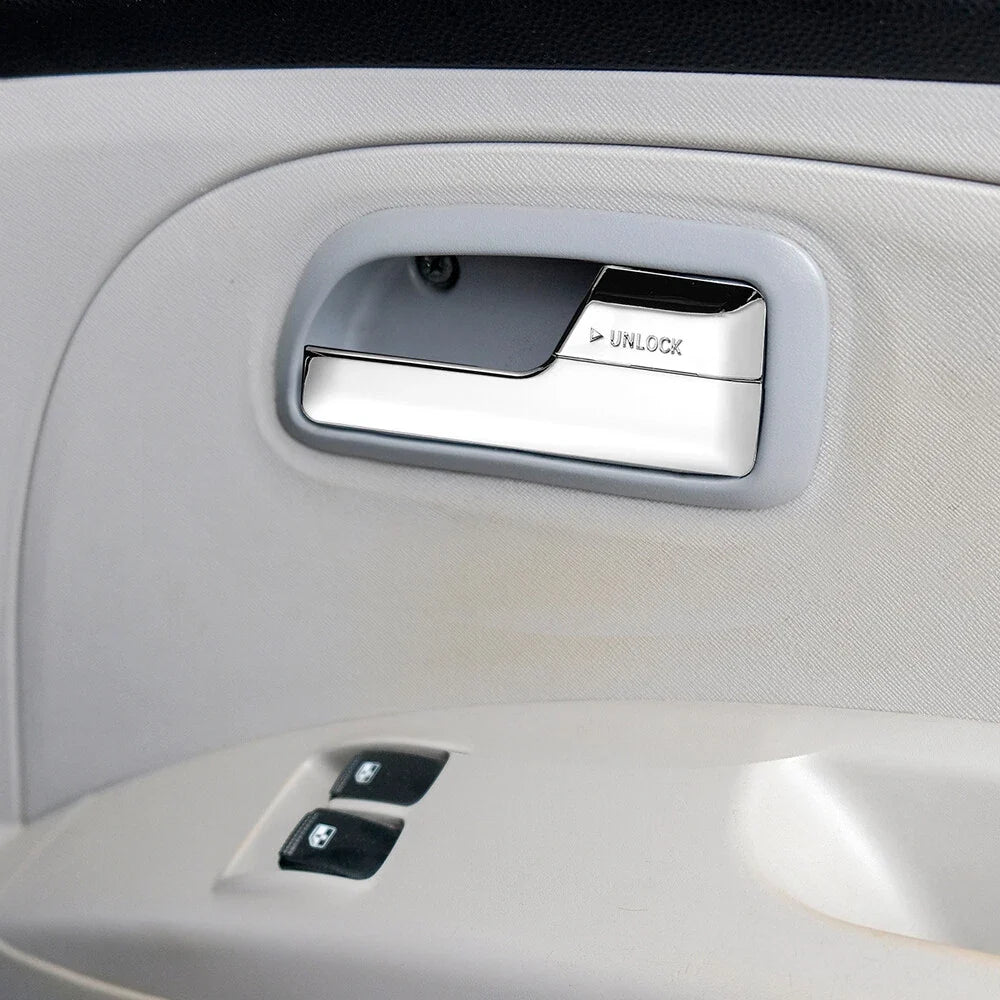 4pc Inner Door Handle Set for 2006–2012 Ford Fusion (Front Left/Right)
