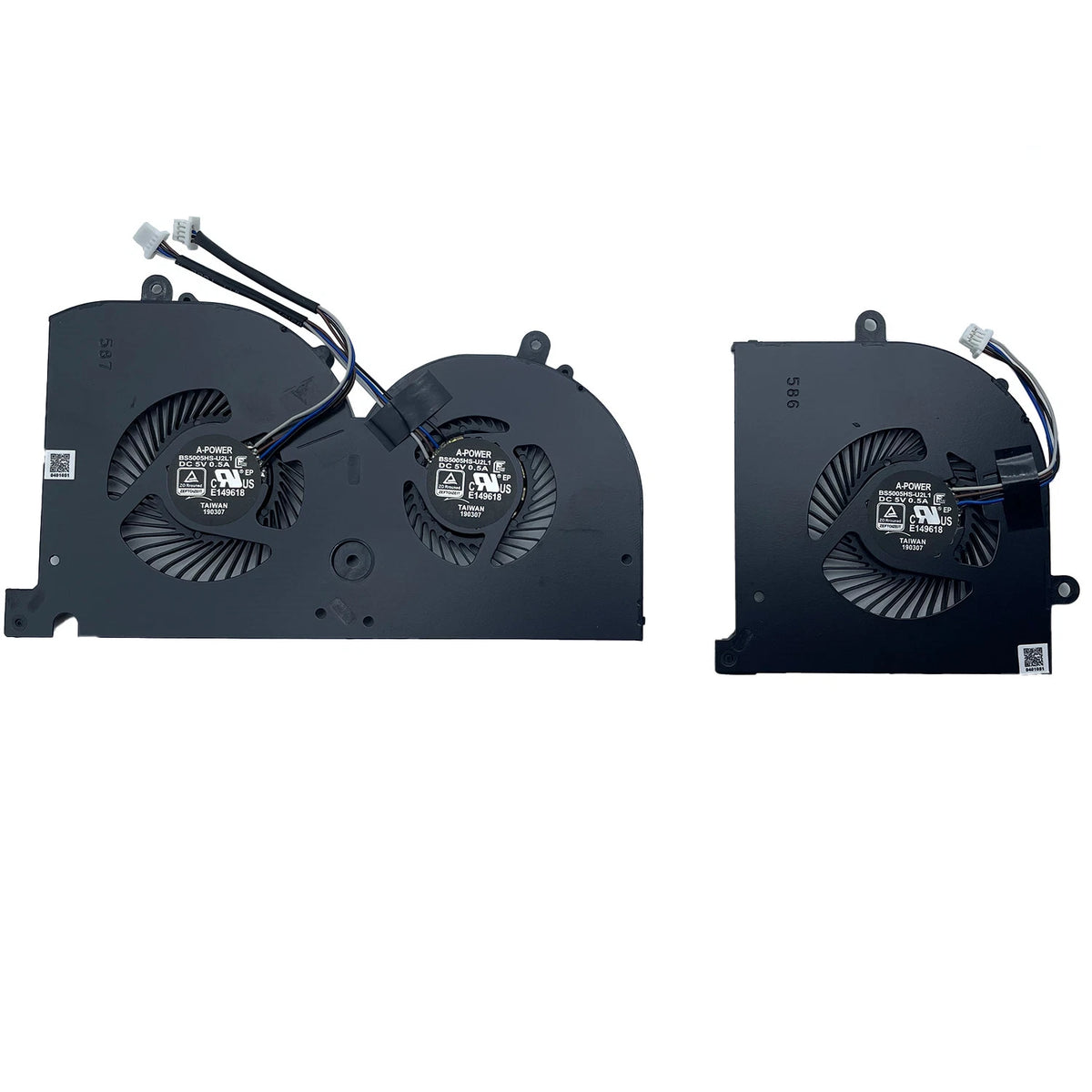 Cooling Fan for MSI GS75 Stealth P75 Creator (2019–2020)