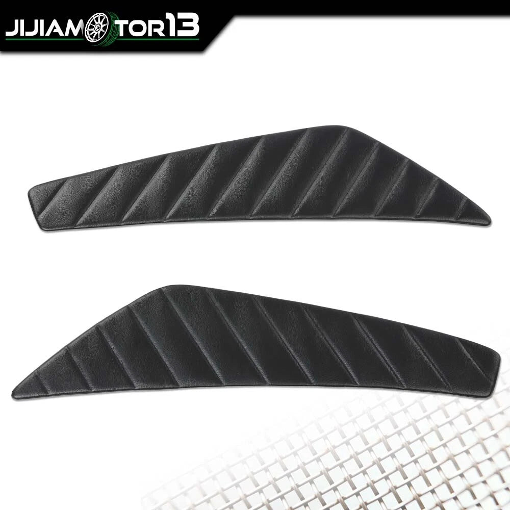 Set of 2 Door Panel Inserts for Ford Mustang (2010–2014) J-02DRA1255BBK