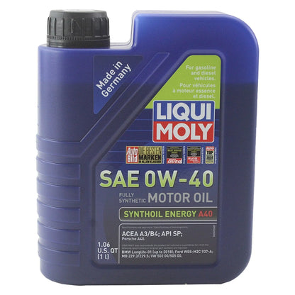 Liqui Moly Synthoil Energy A40 0W-40 Oil Change Kit for Mercedes M275 (2005–2009)