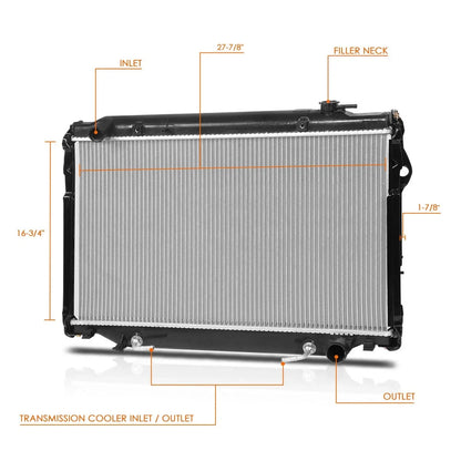 Aluminum Core Radiator for Toyota Land Cruiser/LX450 (1993–1997) DPI-1918