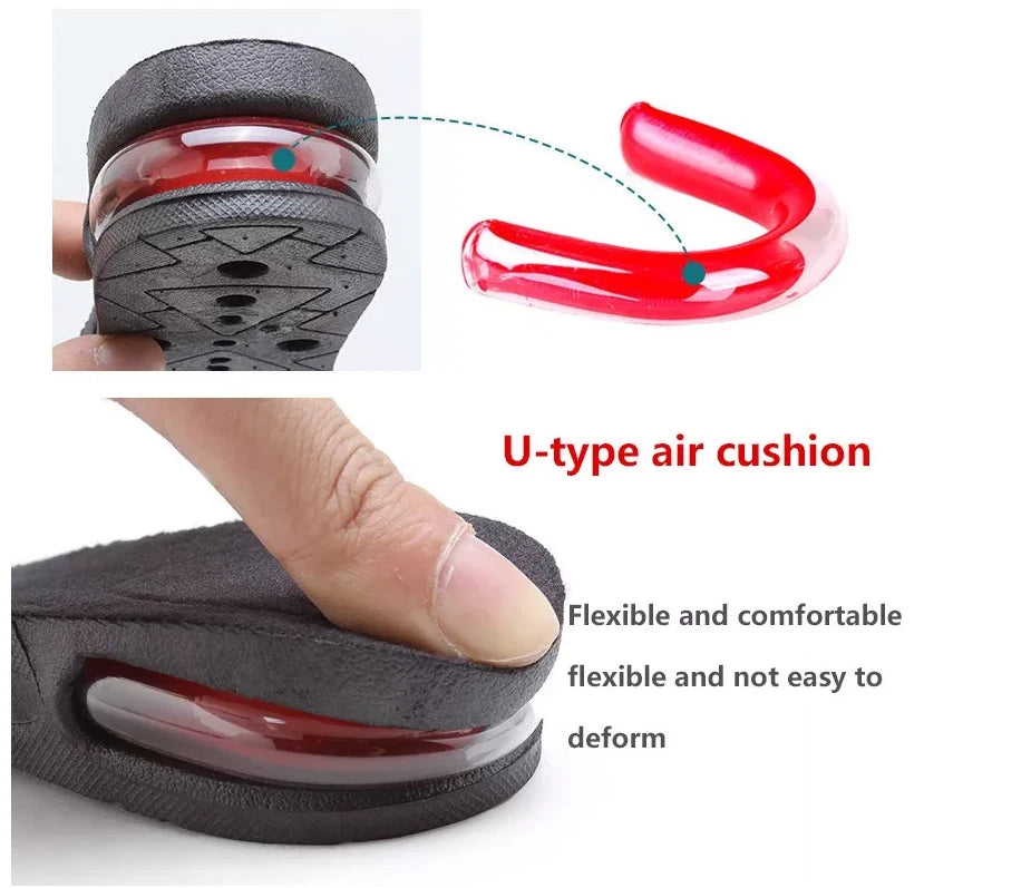 Height Increase Heel Lift Inserts for Men Women Shoe Insoles