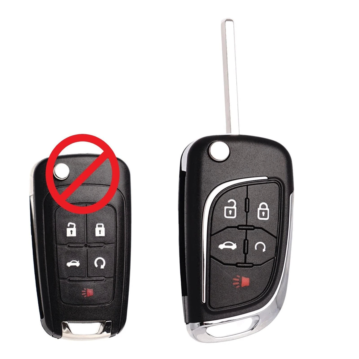 Key Fob Replacement for Chevy Cruze Equinox (2010–2019)