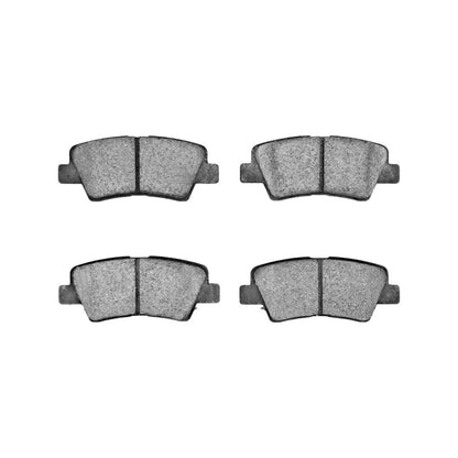 Set of 4 Ceramic Disc Brake Pads for Dodge Attitude (2013–2015) ALX-PAU-DF-1551-1812-00-CLA8