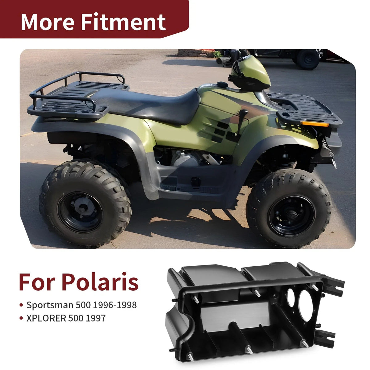 Air Intake Box for Polaris Sportsman 500 4X4 (1996–1998) 5432667 5432085