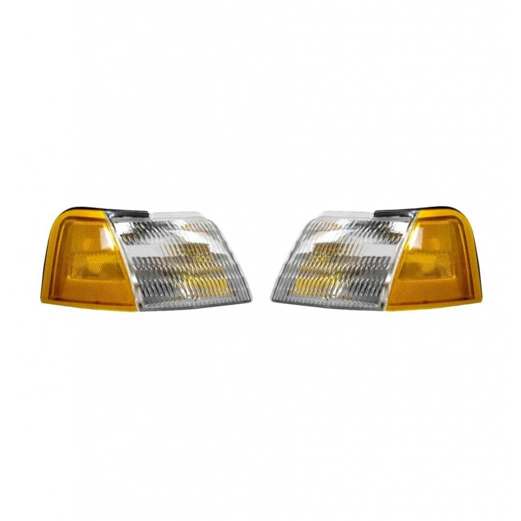 Parking/Turn Signal Light Set for Ford Thunderbird (1990–1995) MLX-PAIR-SHE539-120L-CL360A50, FO2520113