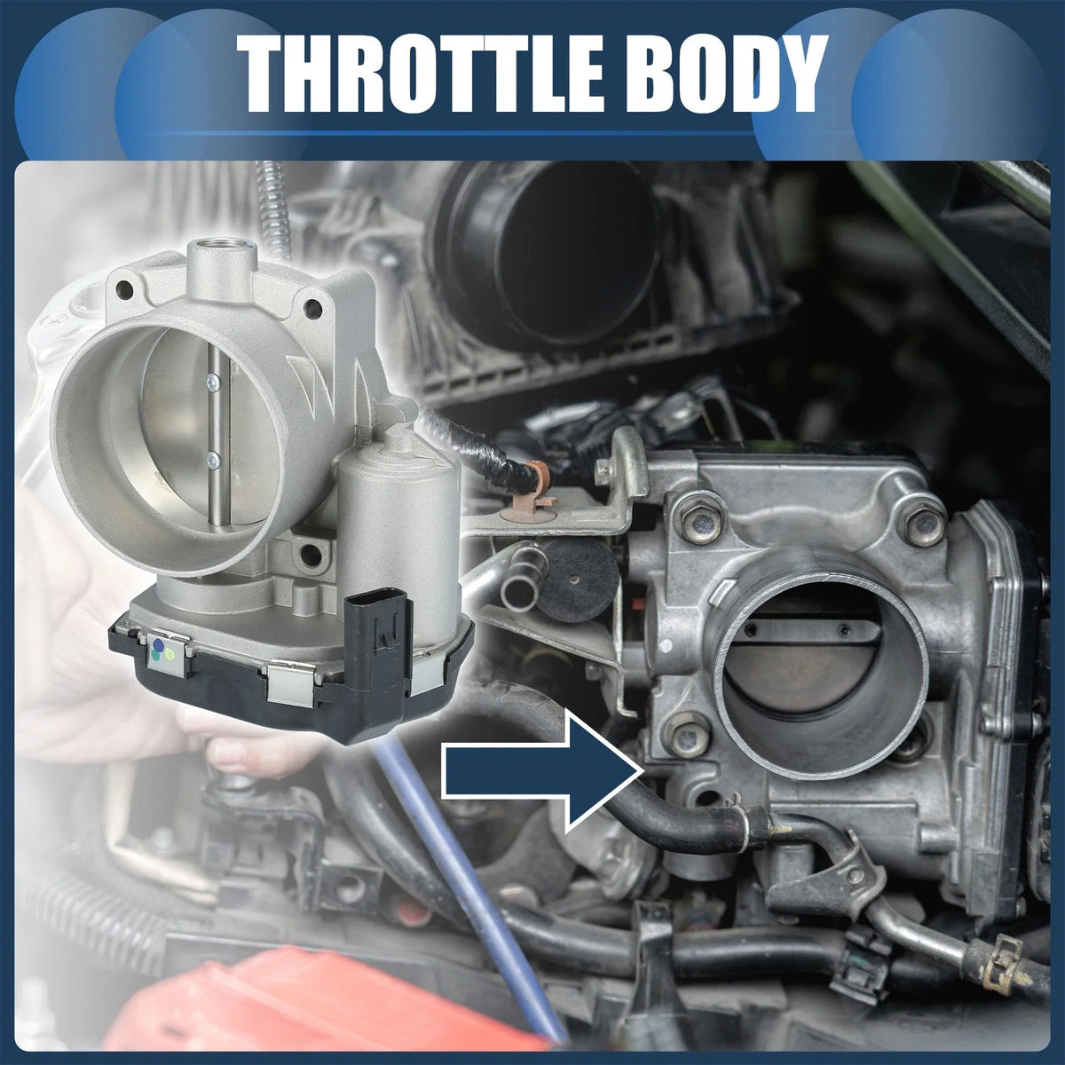 Throttle Body Actuator for Ford Explorer 4.6L V8 (2009–2010)