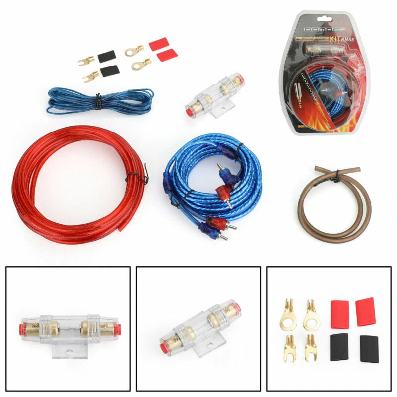 10 GAUGE Car Amplifier Wiring Kit for (E301-B019)