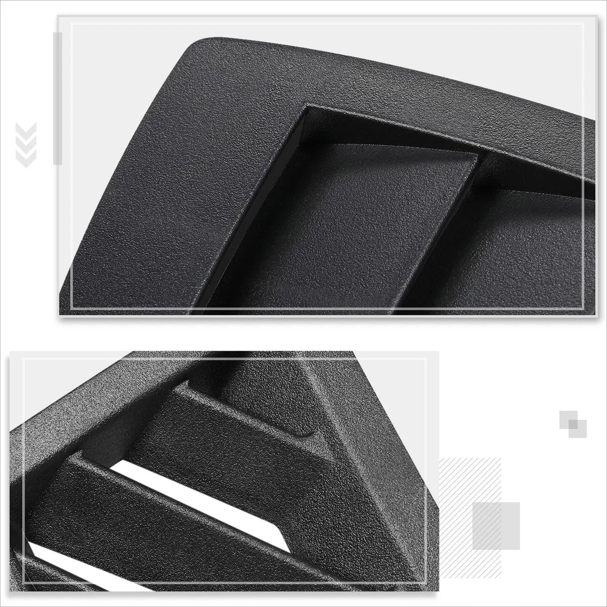 Set of 2 Snap On Interior Dash Air Vent Louver Covers for Magnum/Charger/300 (2005–2007)