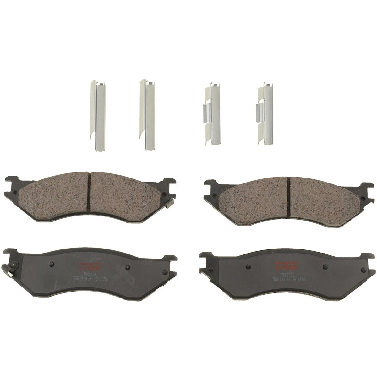 2X Brake Pad Set for Ford F150 F250 (1997–2004) - TXM0702 JSTPSSCP702 EHT842H