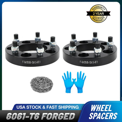 2X Wheel Spacers for Chevrolet S10 (1982–1985) 50.8mm 5x4.75 5x120.65