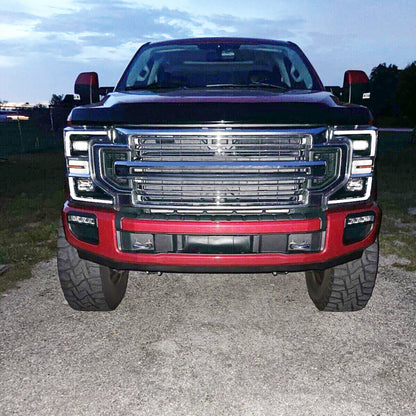 Lower Deflector Valance Panel for Ford F250 F350 F450 Super Duty (2020–2022) - CON-A000000158, LC3Z-17626-CA, LC3Z17626CA