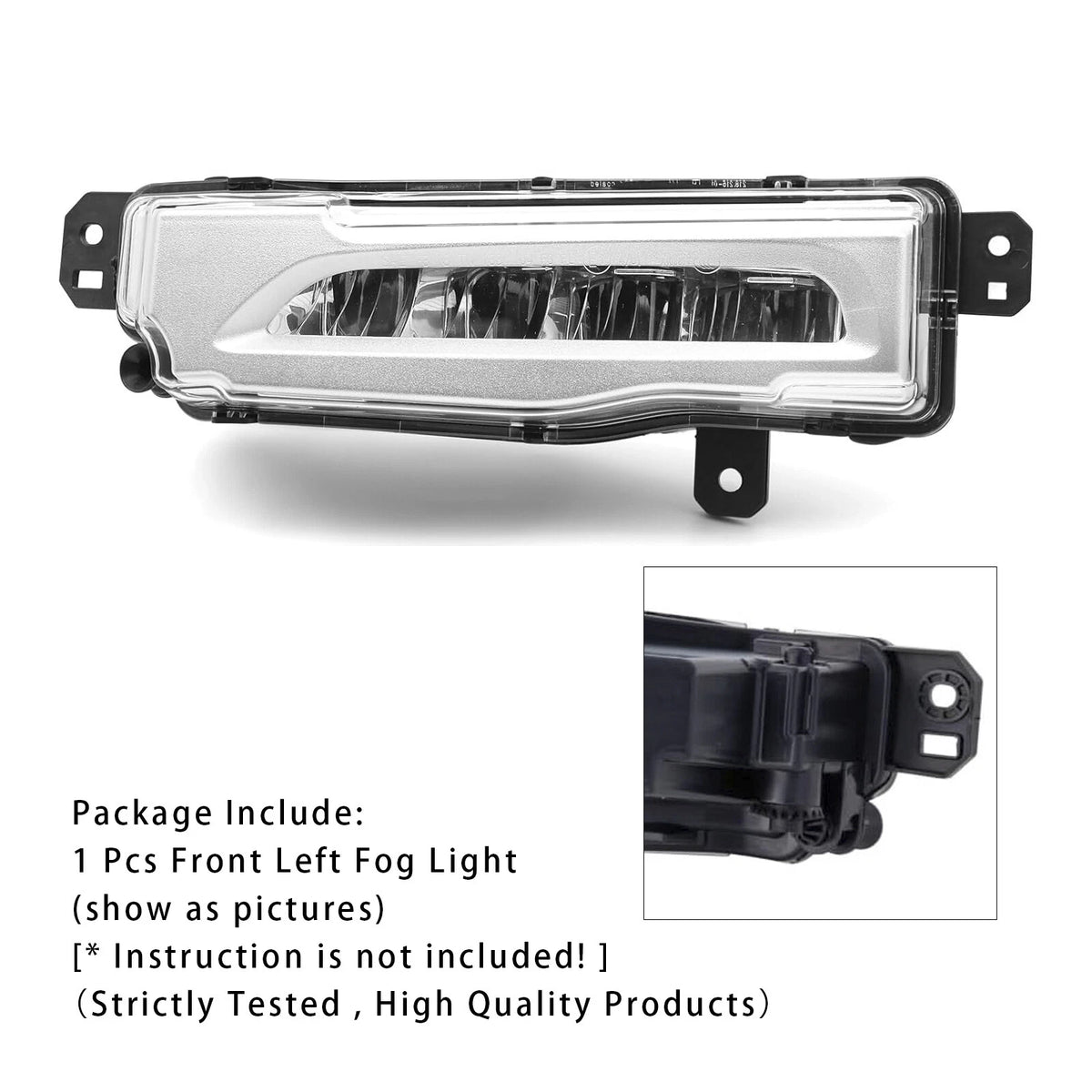 LED Front Left Fog Light for BMW X5 (2018–2022) 63177406365