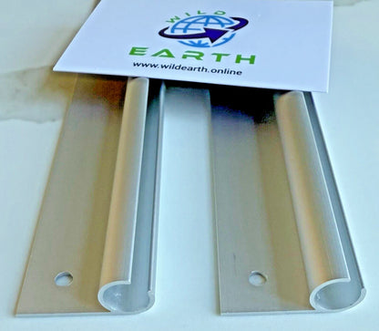 Set of 2 Awning Rails for Caravan Campervan Motorhome (1.2m Each)