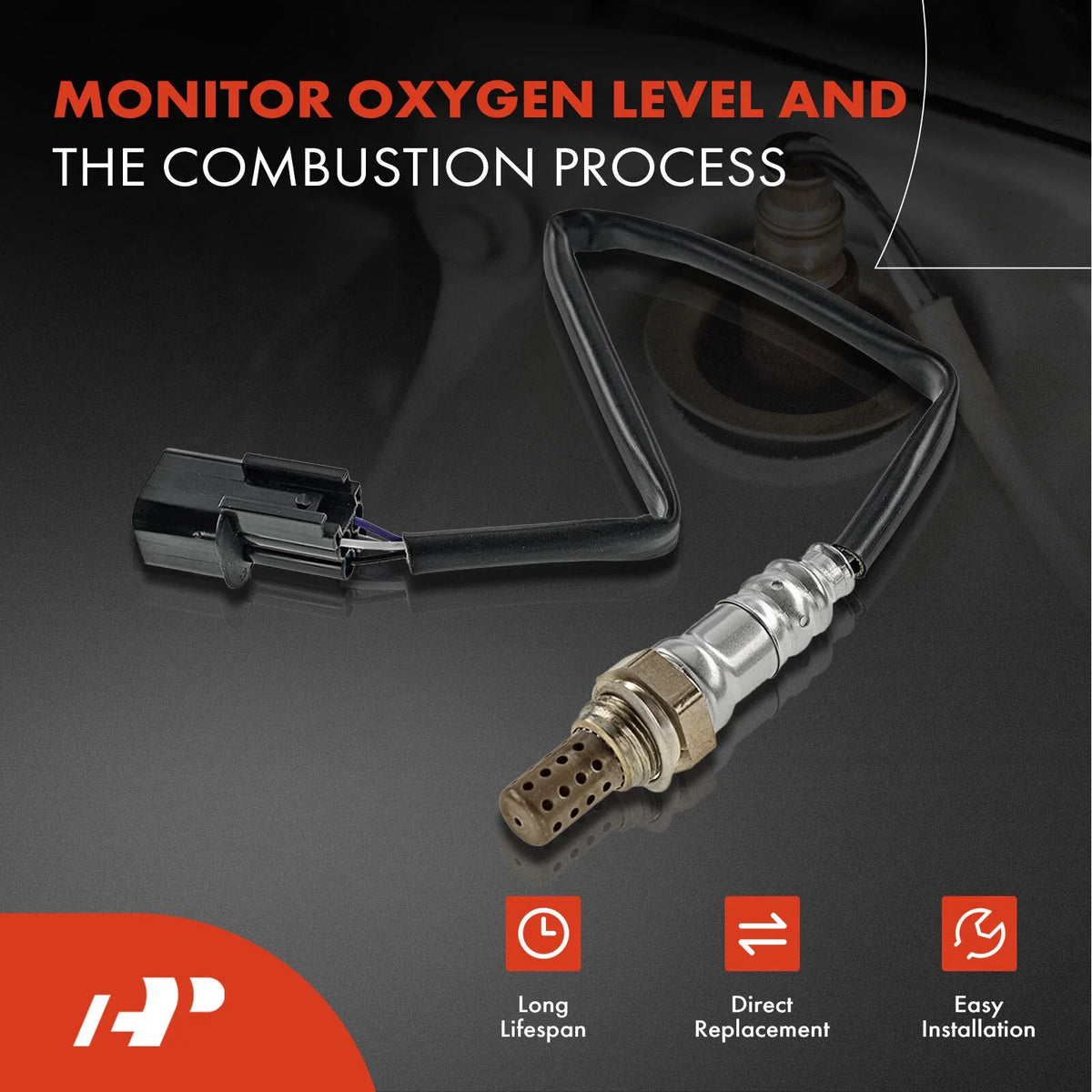 Set of 4 O2 Oxygen Sensors for Hyundai Genesis Equus (2011–2016)