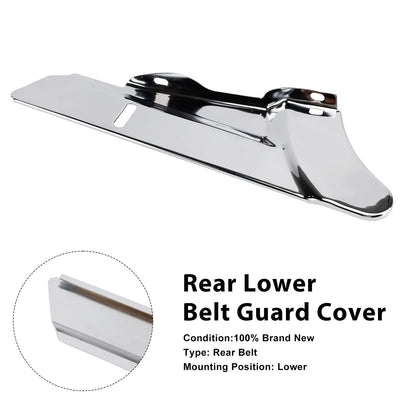 Rear Lower Belt Guard Cover for Harley Touring FLHX, FLHR (2006–2023)