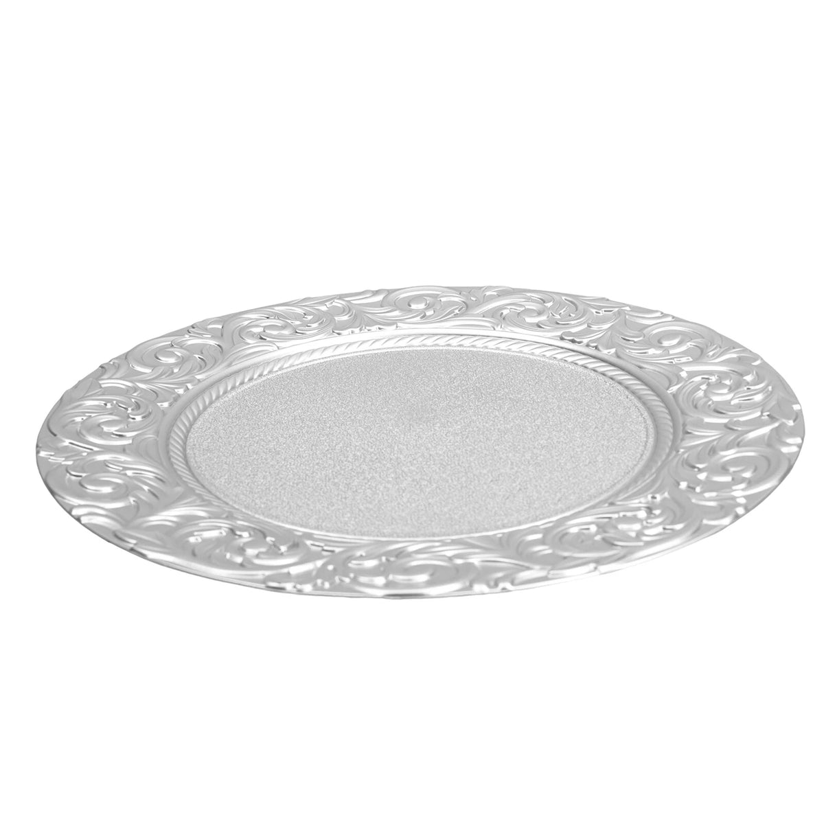 Set of 100 Charger Plates 13'' Round for Wedding Party