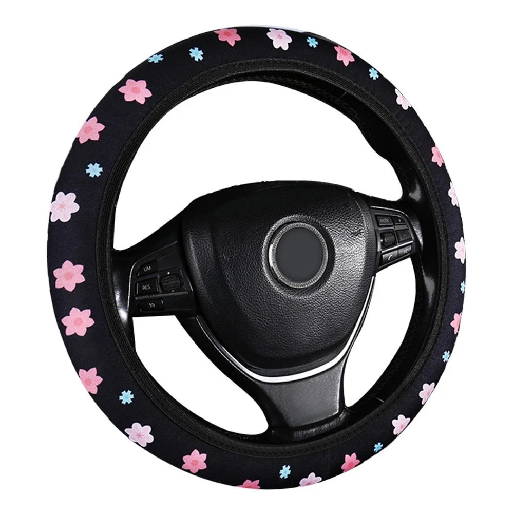 15 Inch Steering Wheel Cover for Enhanced Grip and Breathability