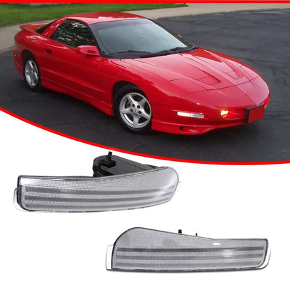 Clear Front Bumper Turn Signal Light Housing for Pontiac Firebird (1993–1997)