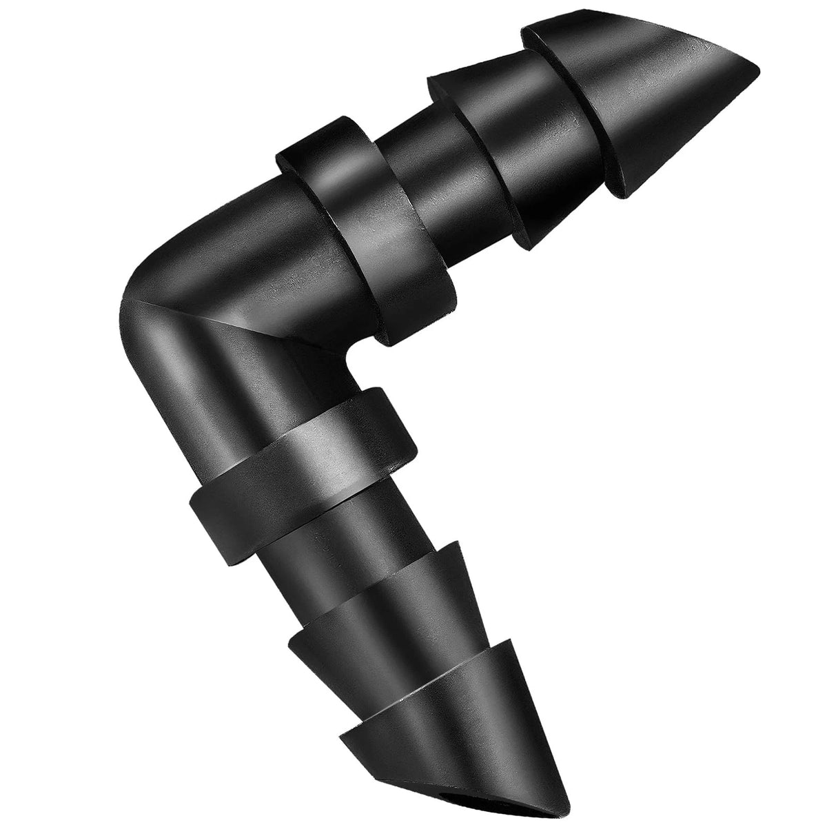 60 Pack 1/4" Barbed Elbow Fittings for Drip Irrigation